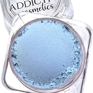 SMURFETTE Light Blue Mineral Eyeshadow and Eyeliner Makeup - All Natural, Vegan Friendly