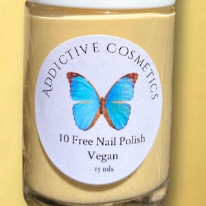 BUTTA MY BREAD- 10 Toxin Free Nail Polish- Vegan Friendly, Cruelty Free