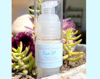 FACE IT! All Natural, Nourishing Face Primer- Vegan Friendly, Cruelty Free