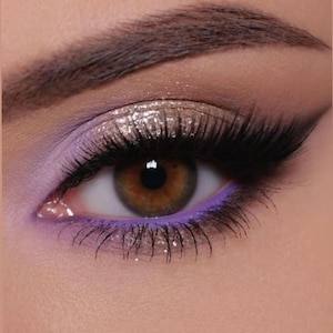 Ga voor deze look! Minerale oogschaduw Duo: volledig natuurlijke, veganistische oogschaduw en eyeliner-make-up