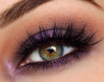 Dúo de sombras de ojos minerales: ¡Consigue este look! Maquillaje de ojos y delineador totalmente natural y vegano.