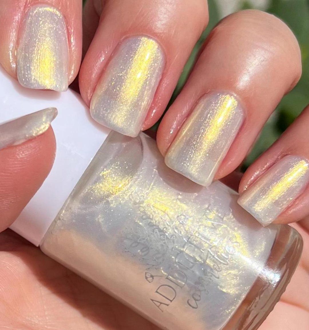 GEMINI- ZODIAC COLLECTION- Sheer White Gold Nail Polish- 10 Toxin