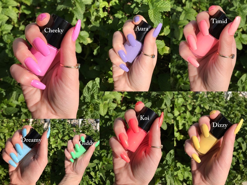 CHEEKY 10 Toxin Free Nail Polish Vegan Friendly, Cruelty Free image 2