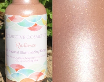 RADIANCE Illuminator- All Natural Illuminating Drops- Primer, Skin Illuminator, Highlighter- Brand New Formula!