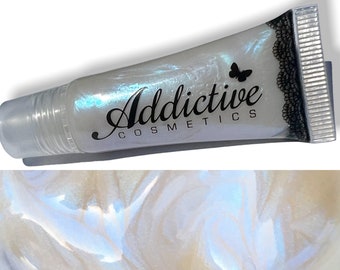 Blue Sparx Lip Gloss: Thick, Moisturizing, Color-Shifting Vegan Lip Junkie