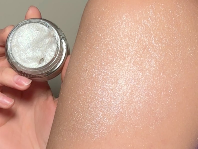 SHOOTING STAR All Natural Glitter Gel Aloe based, Vegan Friendly Glitter Makeup Gel for Eyes, Face, Hair and Body image 6