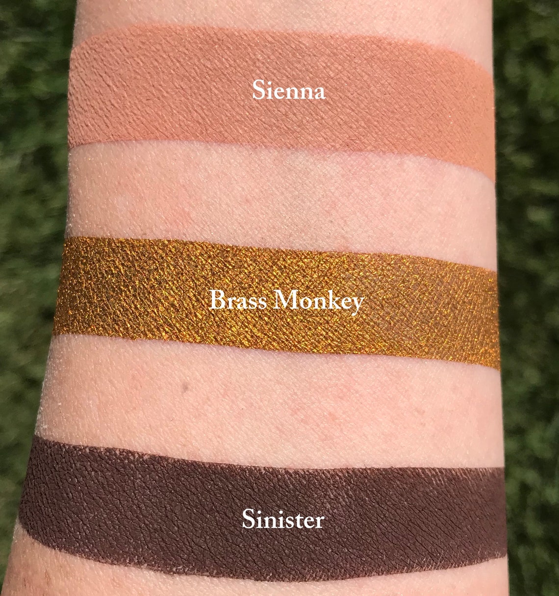 BRASS MONKEY All Natural Eyeshadow and Eyeliner Makeup Vegan Etsy