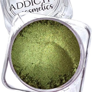 ELF Olive Green Eyeshadow- All Natural, Vegan Friendly Eyeshadow and Eyeliner Makeup