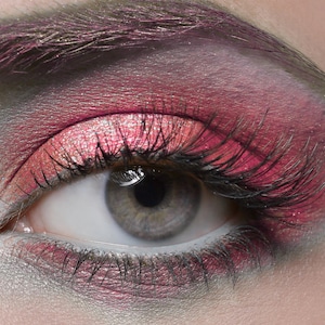 NYMPH Pink Shimmer All Natural Mineral Makeup- Vegan Eyeshadow and Eyeliner Makeup