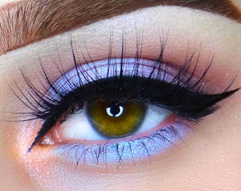BLUE FLARE- All Natural, Vegan Friendly Eyeshadow and Eyeliner Makeup