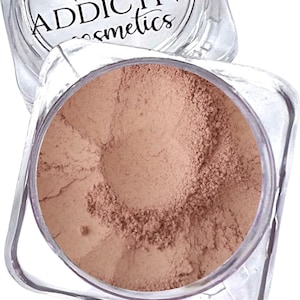 SIENNA Soft Brown Mineral Matte Eyeshadow and Eyeliner Makeup- Vegan Friendly