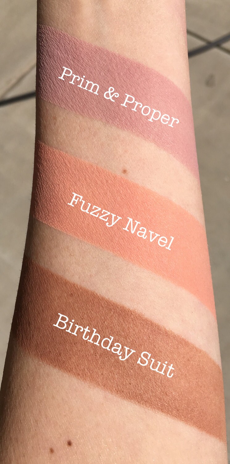 New BIRTHDAY SUIT Mineral Blush Makeup Natural and Vegan Etsy