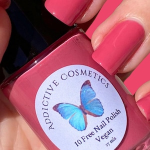 VINTAGE ROSE- 10 Toxin Free Nail Polish- Vegan Friendly, Cruelty Free