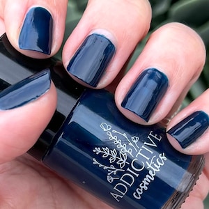 JUST NAVY- 10 Toxin Free Nail Polish- Vegan Friendly, Cruelty Free