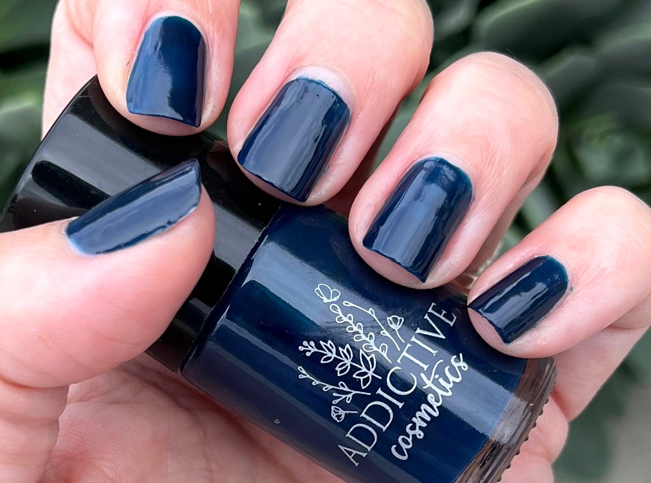 Navy Nail Polish Etsy Canada