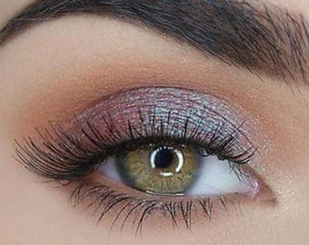 LAVISH Icy Pink Purple Mineral Eyeshadow- All Natural, Vegan Eyeshadow Makeup