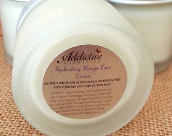 Crema facial hidratante natural de mango con ácido hialurónico - Venta al por mayor y marca propia disponibles