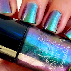 ANOTHER DIMENSION Multi-chrome Color Shift Nail Polish- 10 Toxin Free Nail Polish. Cruelty Free, Vegan Friendly. Limited Quantity