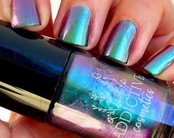 ANOTHER DIMENSION Multi-chrome Color Shift Nail Polish- 10 Toxin Free Nail Polish. Cruelty Free, Vegan Friendly. Limited Quantity