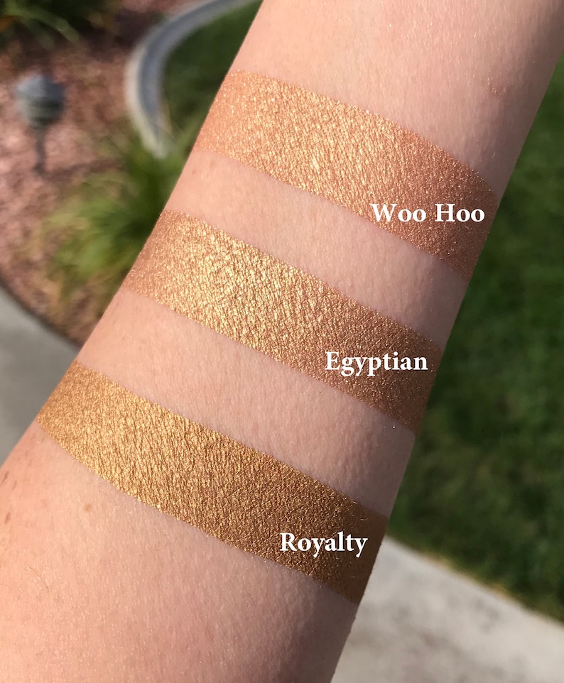 EGYPTIAN Eyeshadow and Eyeliner Mineral Makeup All Natural, Vegan Friendly image 2