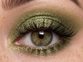 ELF Olive Green Eyeshadow- All Natural, Vegan Friendly Eyeshadow and Eyeliner Makeup