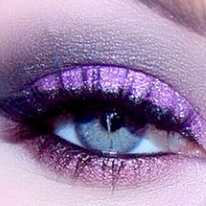WICKED Holographic Purple Glitter- Professional Grade Cosmetic Glitter Eyeshadow and Eyeliner. Vegan friendly.