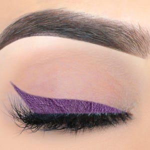 HER MAJESTY Purple Liquid Eyeliner- All Natural Vegan Friendly, Cruelty Free
