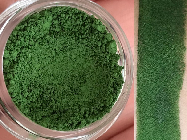 Sombra de ojos y delineador mineral mate IVY - Maquillaje mineral totalmente natural y vegano. imagen 2