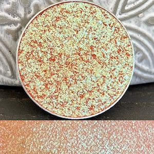 DRIZZLE Multi Chrome Holographic Color Shift Eyeshadow- 26mm pressed Pan or Compact- Vegan Friendly, Cruelty Free