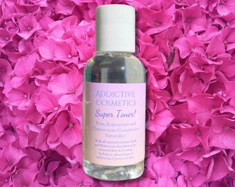 SUPER TONER! All Natural Toner with Botanicals- Vegan Friendly