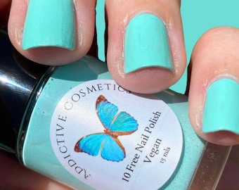 SURFER GIRL- 10 Toxin Free Nail Polish- Vegan Friendly, Cruelty Free