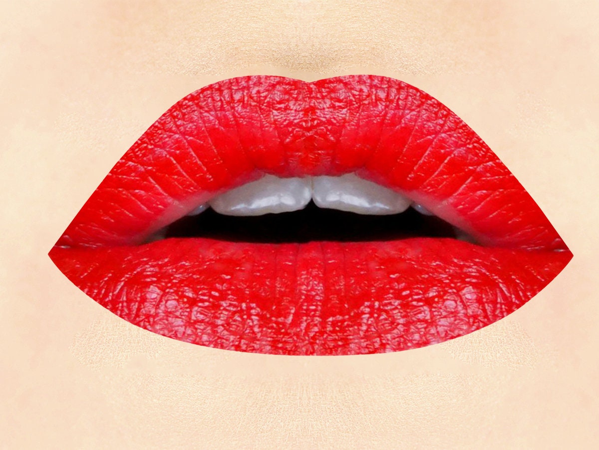 THE PERFECT RED All Natural Lipstick and Liner- Non Toxic