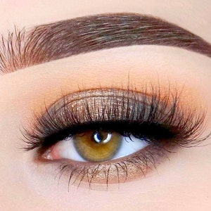 Trío de sombras de ojos minerales FALLING FOR YOU: ¡consigue este look! Maquillaje de sombras de ojos y delineadores totalmente naturales y veganos