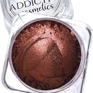 COFFEE BEAN Bruine minerale oogschaduw: volledig natuurlijke, veganistische oogschaduwmake-up
