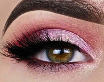 Dúo de sombras minerales SWEETIE: ¡Consigue este look! Sombras y delineadores totalmente naturales y veganos.