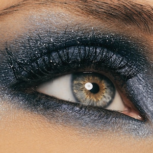 BLACK PEARL Black Mineral Eyeshadow- All Natural Makeup, Vegan Eye Shadow and Eye liner Makeup