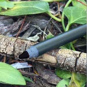 BLACK - All Natural Lipliner or Eyeliner- Vegan Friendly