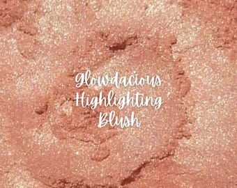 Gold Mineral Highlighter – Handmade Vegan Face & Body Shimmer (20gram)