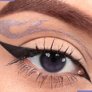 ECLECTIC Cake Eyeliner with Applicator Brush- Water Activated Eyeliner-  Vegan Friendly, Cruelty Free