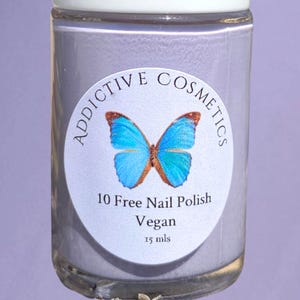 LAVENDER WHIP- 10 Toxin Free Nail Polish- Vegan Friendly, Cruelty Free