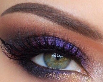 Dúo de sombras de ojos minerales: ¡Consigue este look! Maquillaje de ojos y delineador totalmente natural y vegano.