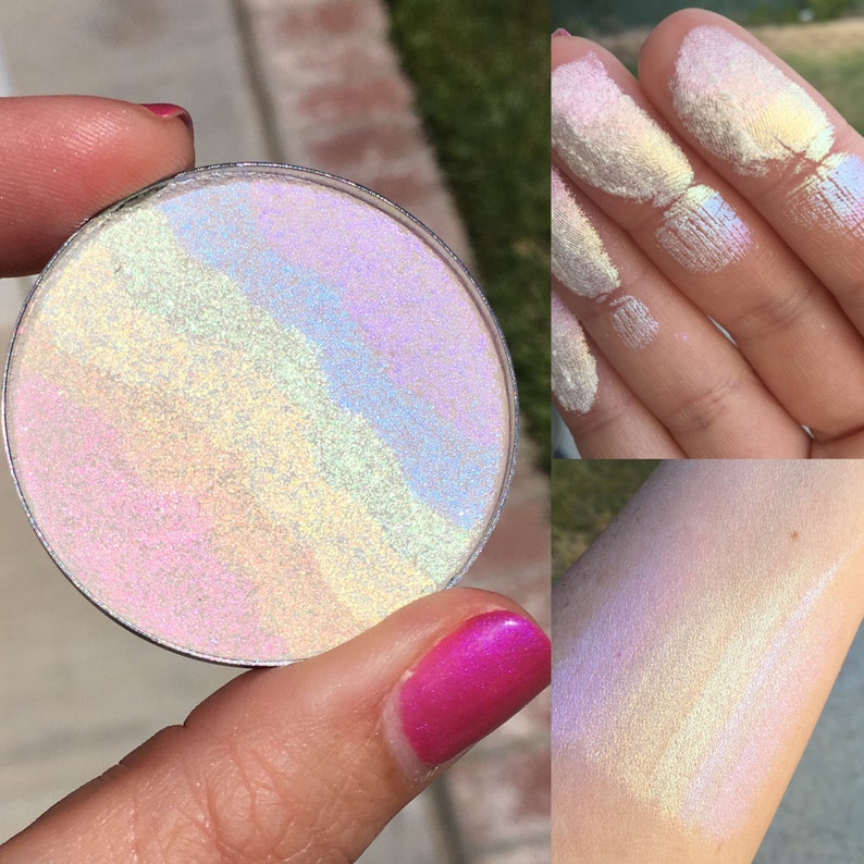OPALESCENT Rainbow Highlighter Mineral Highlighter All Natural, Vegan Friendly Cosmetics image 1