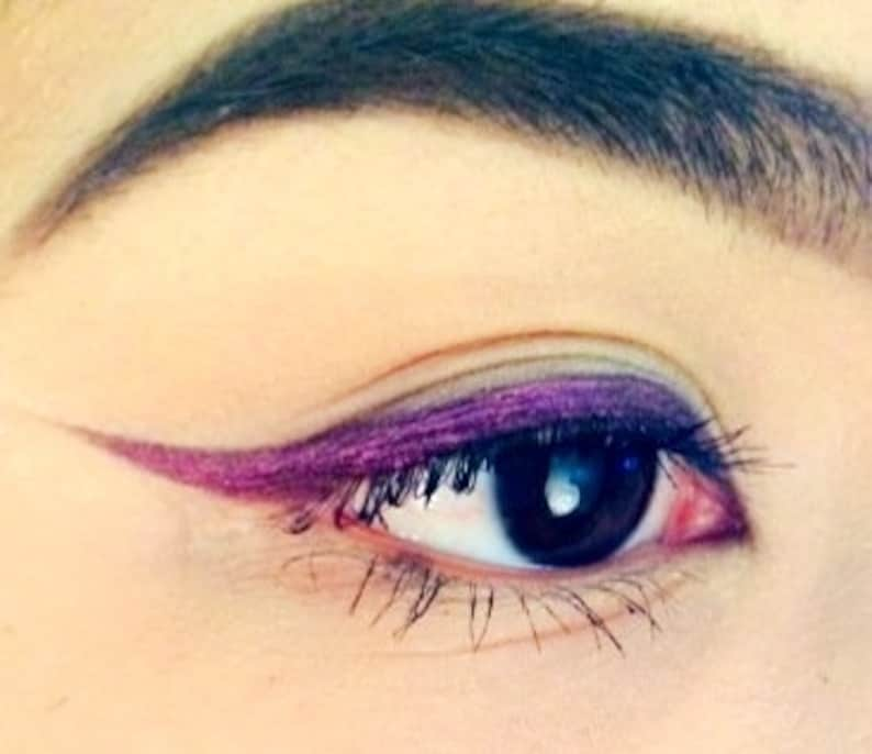 HER MAJESTY Purple Liquid Eyeliner All Natural Vegan Friendly, Cruelty Free image 3