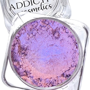 LAVISH Icy Pink Purple Mineral Eyeshadow- All Natural, Vegan Eyeshadow Makeup