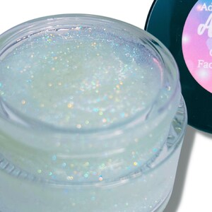 ANGELFACE Holographic Aloe Glitter Gel for Face, Body and Hair. Vegan Friendly and Cruelty Free. zdjęcie 2