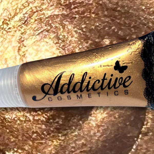 GOLDIGLOSS Gold Lipgloss- Dik en rijk- Niet plakkerig- Veganistisch en dierproefvrij