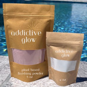 Plant-Based Spray Tan Finishing Powder: Body Shimmer, Vegan & Cruelty-Free