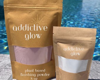 Plant-Based Spray Tan Finishing Powder: Body Shimmer, Vegan & Cruelty-Free