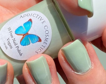 Lettuce Be Friends Light Green Nail Polish – 10-Free, Vegan