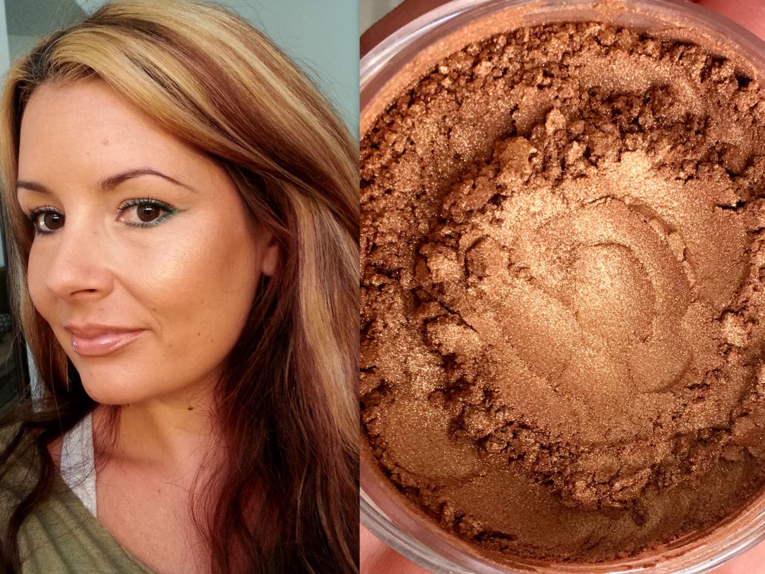BUCKWHEAT Mineral Highlighting Blush and Bronzer- All Natural, Vegan …